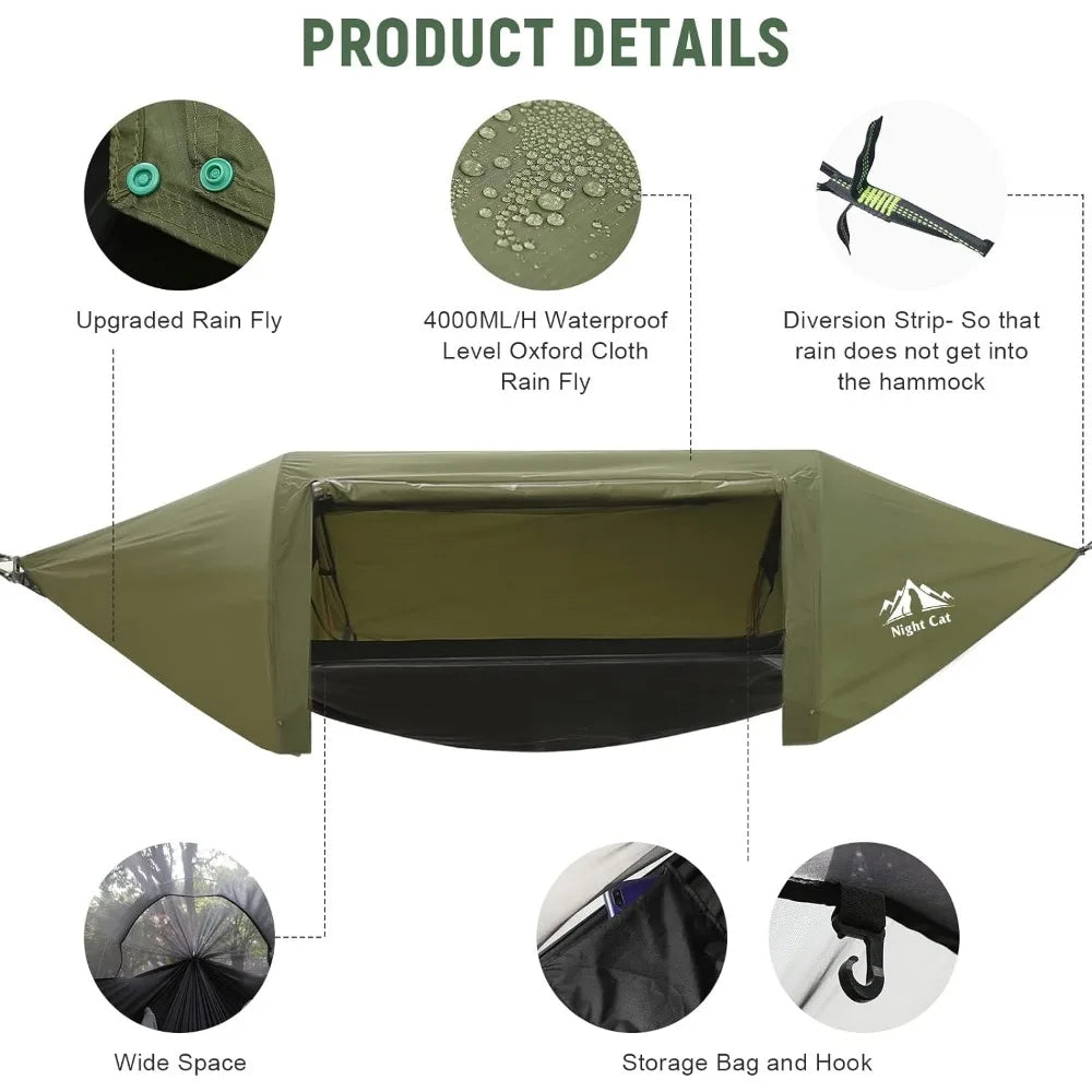 Camping Hammock Tent with Mosquito Net