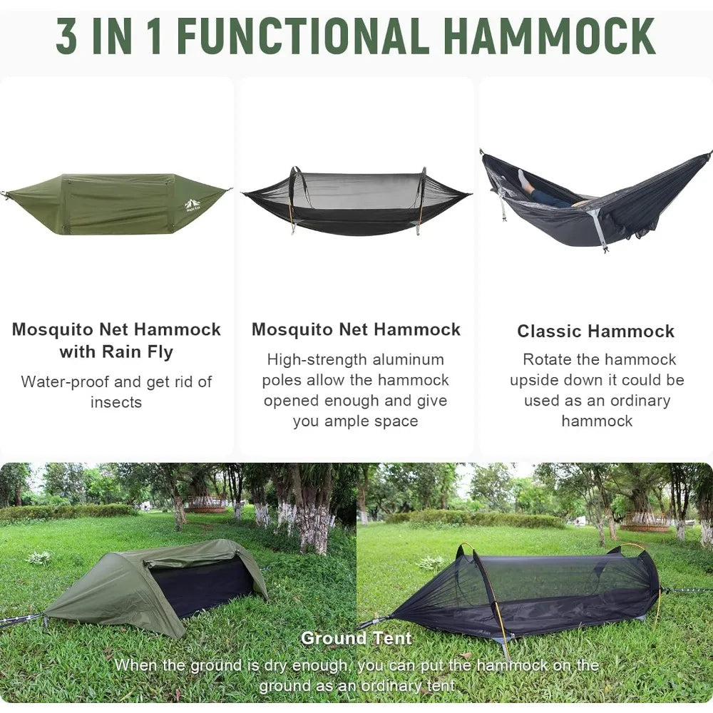 Camping Hammock Tent with Mosquito Net